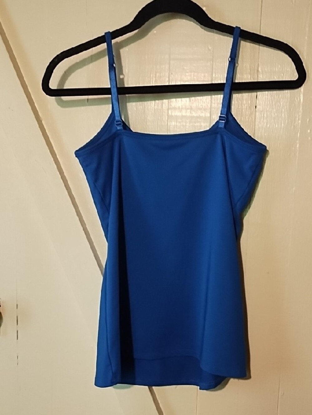 New York & Company Royal Blue Spaghetti Strap Tank Very Nice Small. - Picture 4 of 8